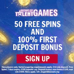 Britain s got talent games casino codigo promocional